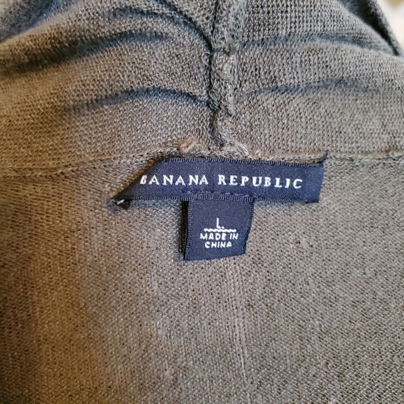 Banana Republic Large Olive Green Sweater Cardigan - Picture 10 of 16